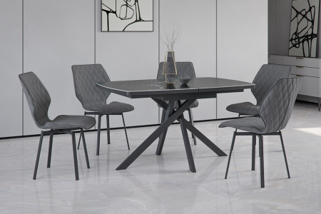 Стол DALLAS 140 NERO CER